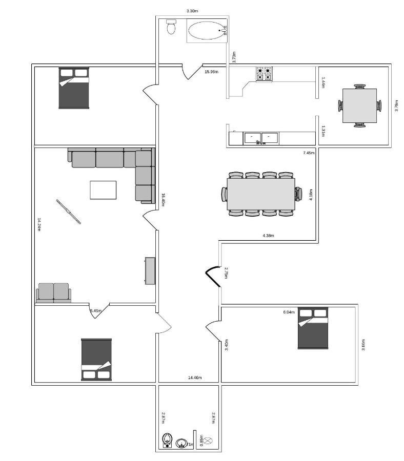 Moderen And Sleek 3Br With Bath By The Lakes And Metro โคเปนเฮเกน ภายนอก รูปภาพ