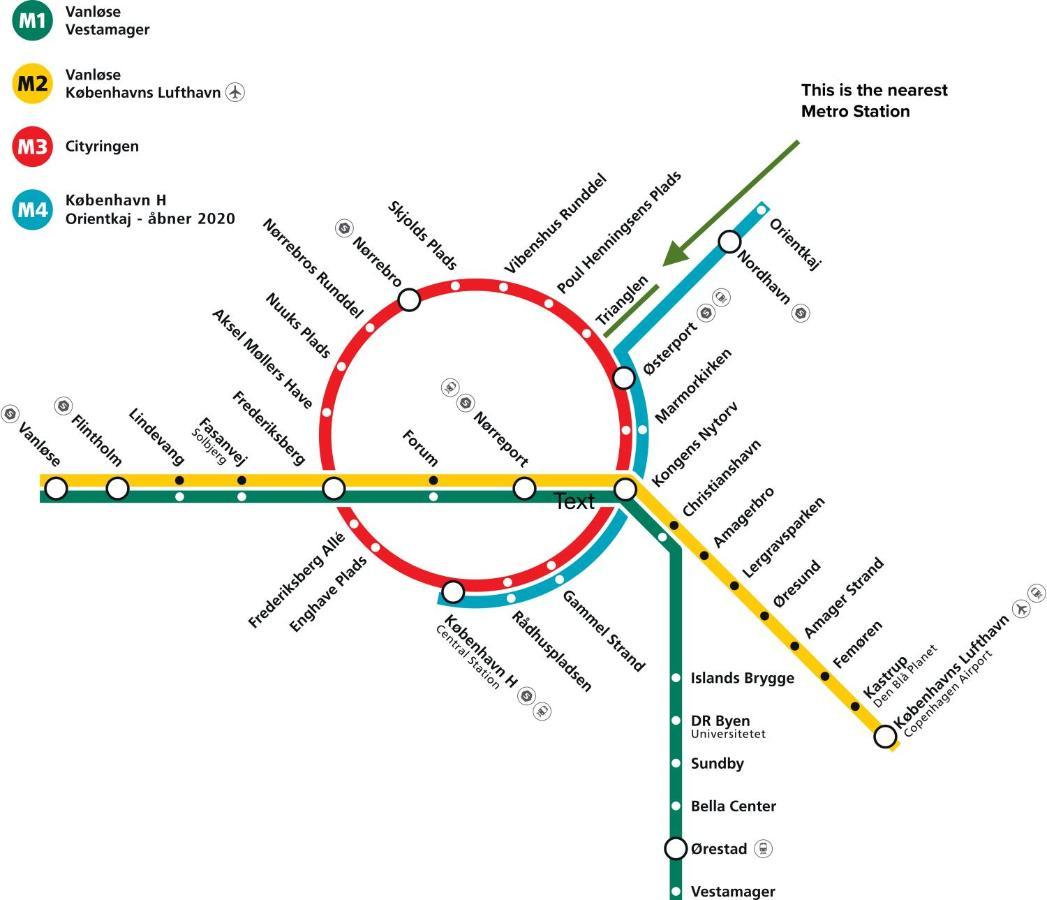 Moderen And Sleek 3Br With Bath By The Lakes And Metro โคเปนเฮเกน ภายนอก รูปภาพ